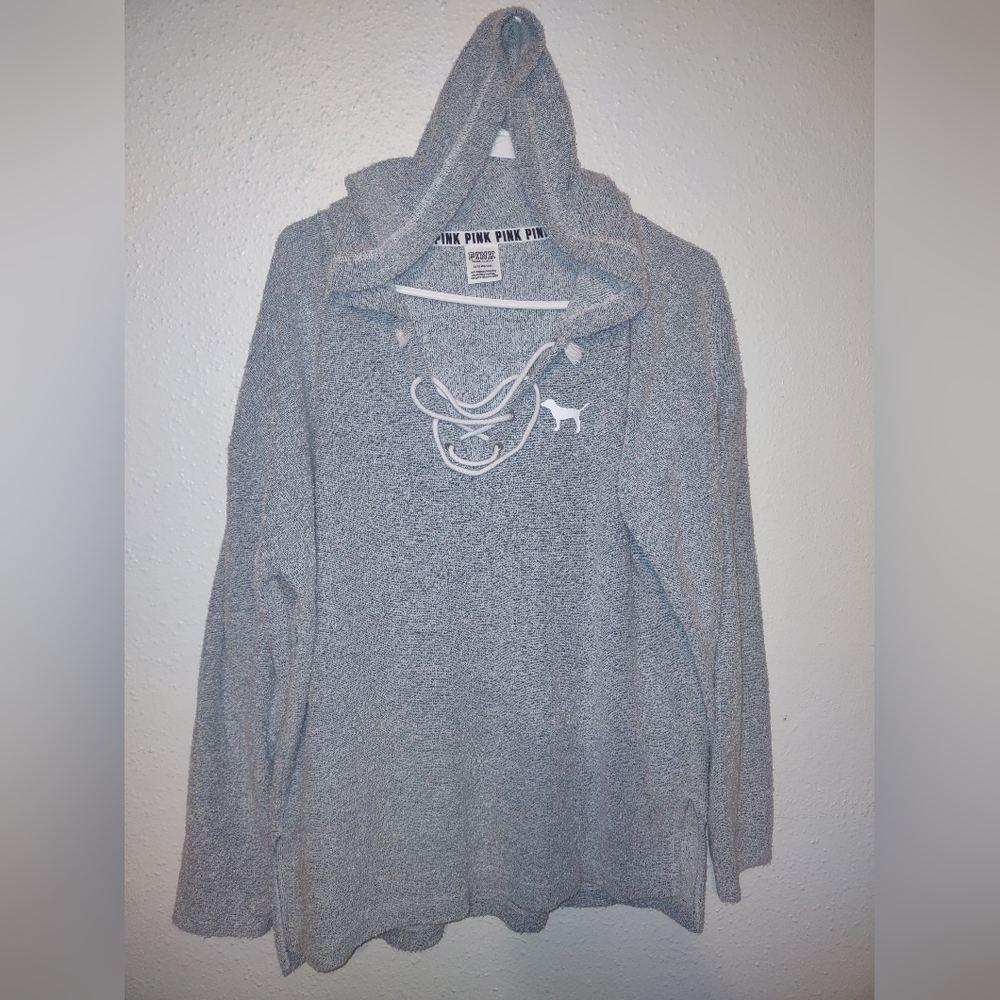 Pink Victoria Secret hoodie - Picture 4 of 6